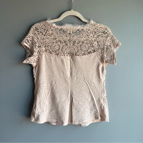 Pink Anthropologie Meadow Rue Top - Picture 3 of 4